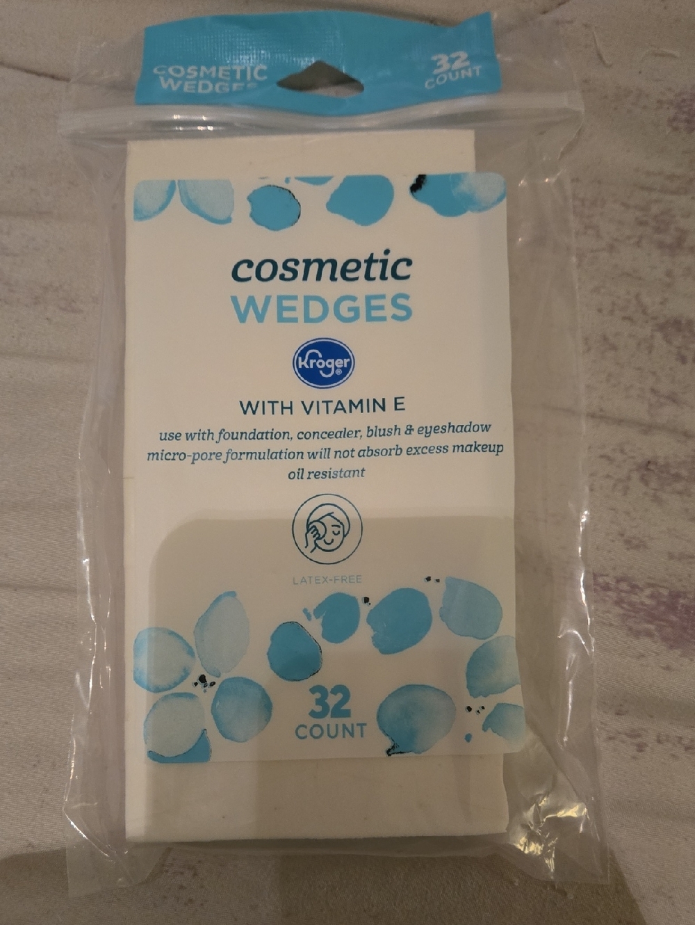Kroger Cosmetic Wedges - Brand New Never Opened